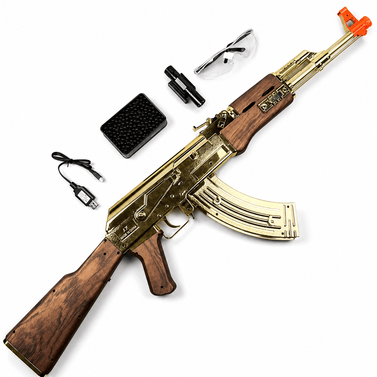 Blaster na kulki żelowe AK47