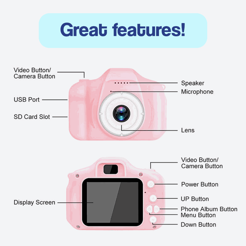 Aparat cyfrowy dla dzieci LittleLens