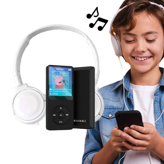 Odtwarzacz MP3 dla dzieci ze słuchawkami