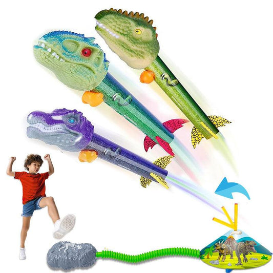 Wyrzutnia rakiet z dinozaurami