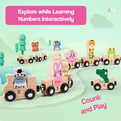 Magnetyczna tablica Montessori z wędką – litery i cyfry
