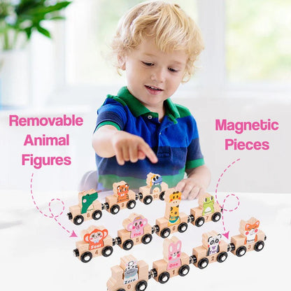 Magnetyczna tablica Montessori z wędką – litery i cyfry