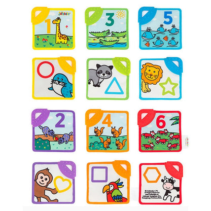 Zestaw sensoryczny dla niemowląt – 4 zabawki