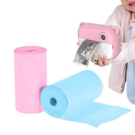 Kolorowy papier termiczny do aparatu dla dzieci – rolki