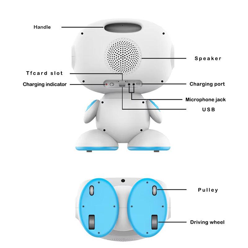 Interaktywny robot edukacyjny AI dla dzieci z karaoke