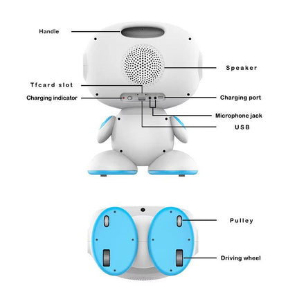 Interaktywny robot edukacyjny AI dla dzieci z karaoke