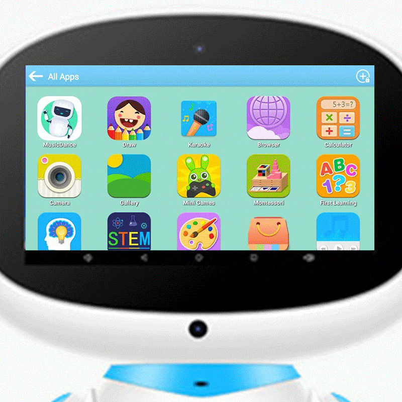 Interaktywny robot edukacyjny AI dla dzieci z karaoke