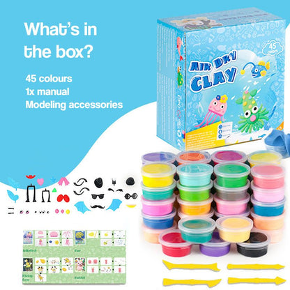 Masa plastyczna samoutwardzalna Mały Artysta – zestaw z narzędziami