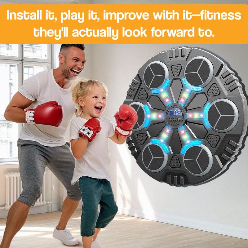 Interaktywna tarcza bokserska LED z Bluetooth dla dzieci