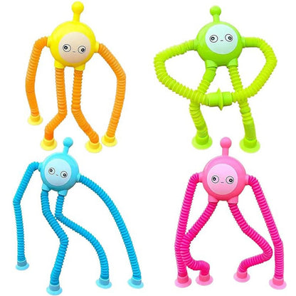 Giętkie figurki sensoryczne z przyssawkami – 4 szt.