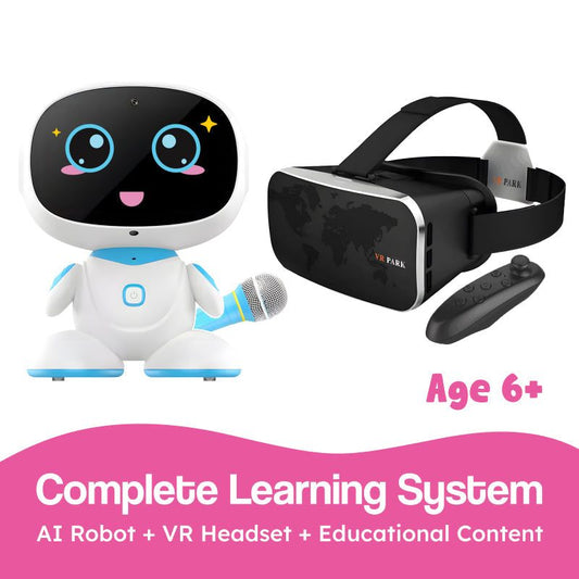Zestaw edukacyjny 2 w 1 – robot AI i gogle VR