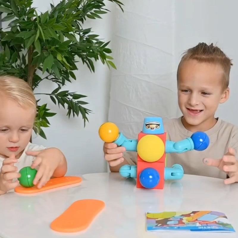 Miękkie klocki magnetyczne ClickBlox