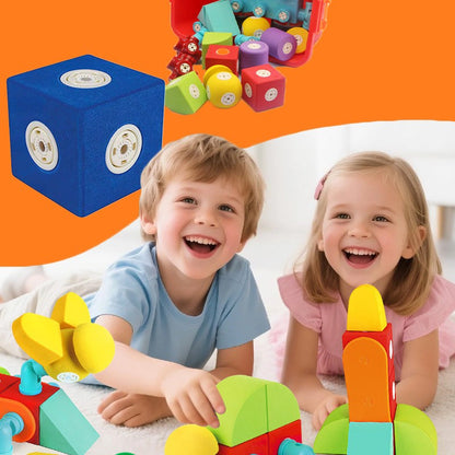 Miękkie klocki magnetyczne ClickBlox