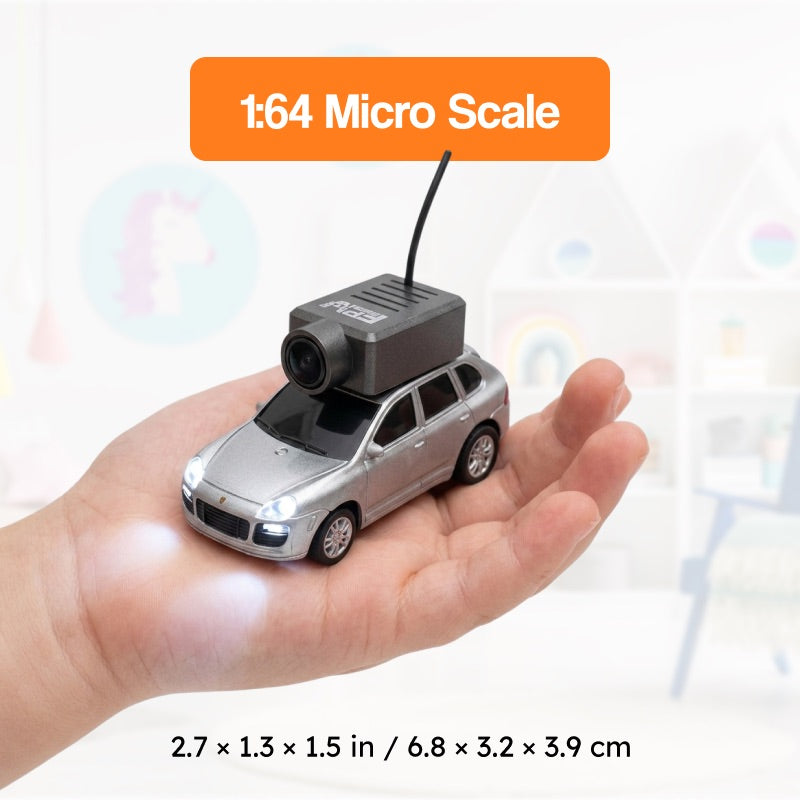 Mini autko z kamerą HD sterowane smartfonem