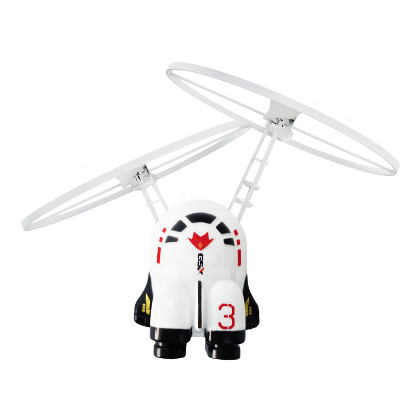 Latająca zabawka kosmiczna LED sterowana dłonią (1+1 gratis)