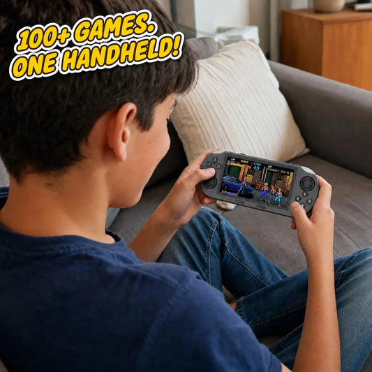 Przenośna konsola retro ze 100+ klasycznymi grami