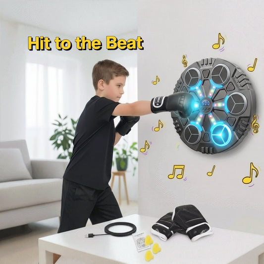 Interaktywna tarcza bokserska LED z Bluetooth dla dzieci
