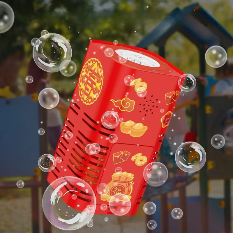Maszyna do baniek mydlanych z podświetleniem RGB