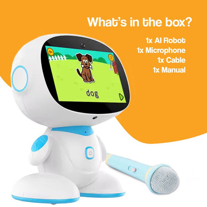 Interaktywny robot edukacyjny AI dla dzieci z karaoke