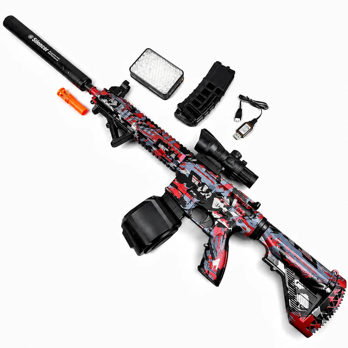 Blaster na kulki żelowe M416