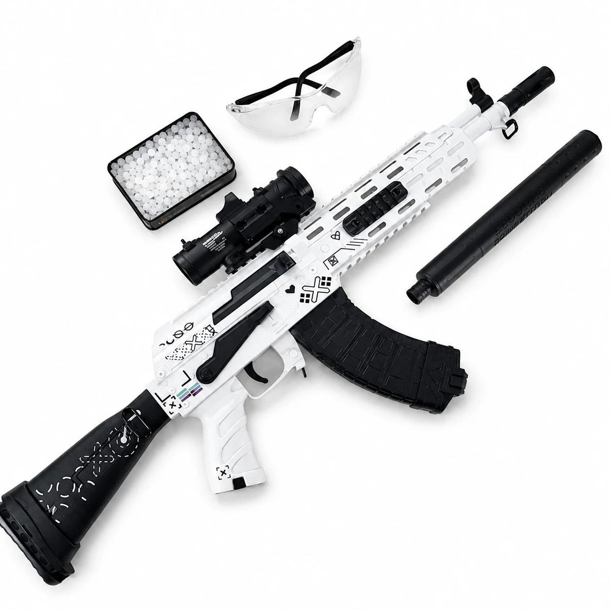 Blaster na kulki żelowe AK-12 Tactical