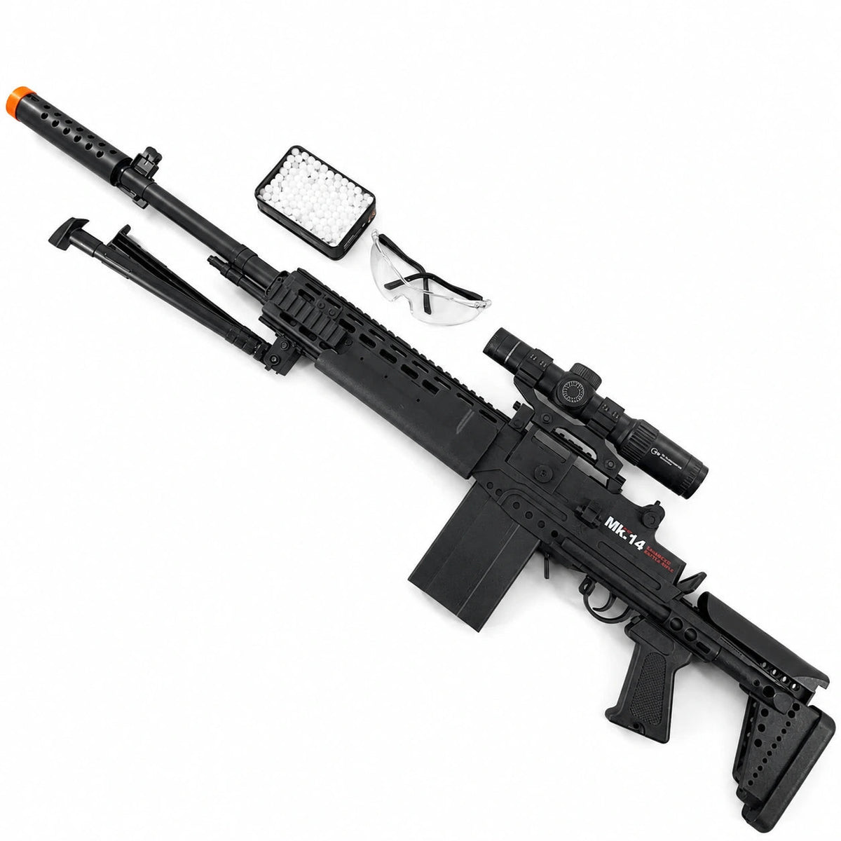 Snajperski blaster na kulki żelowe MK14
