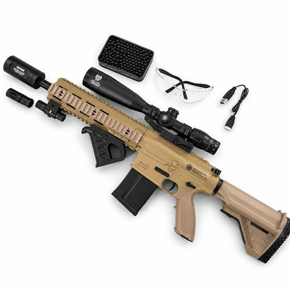 Blaster na kulki żelowe HK417 z grawerowaniem