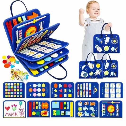 Filcowa tablica manipulacyjna Montessori