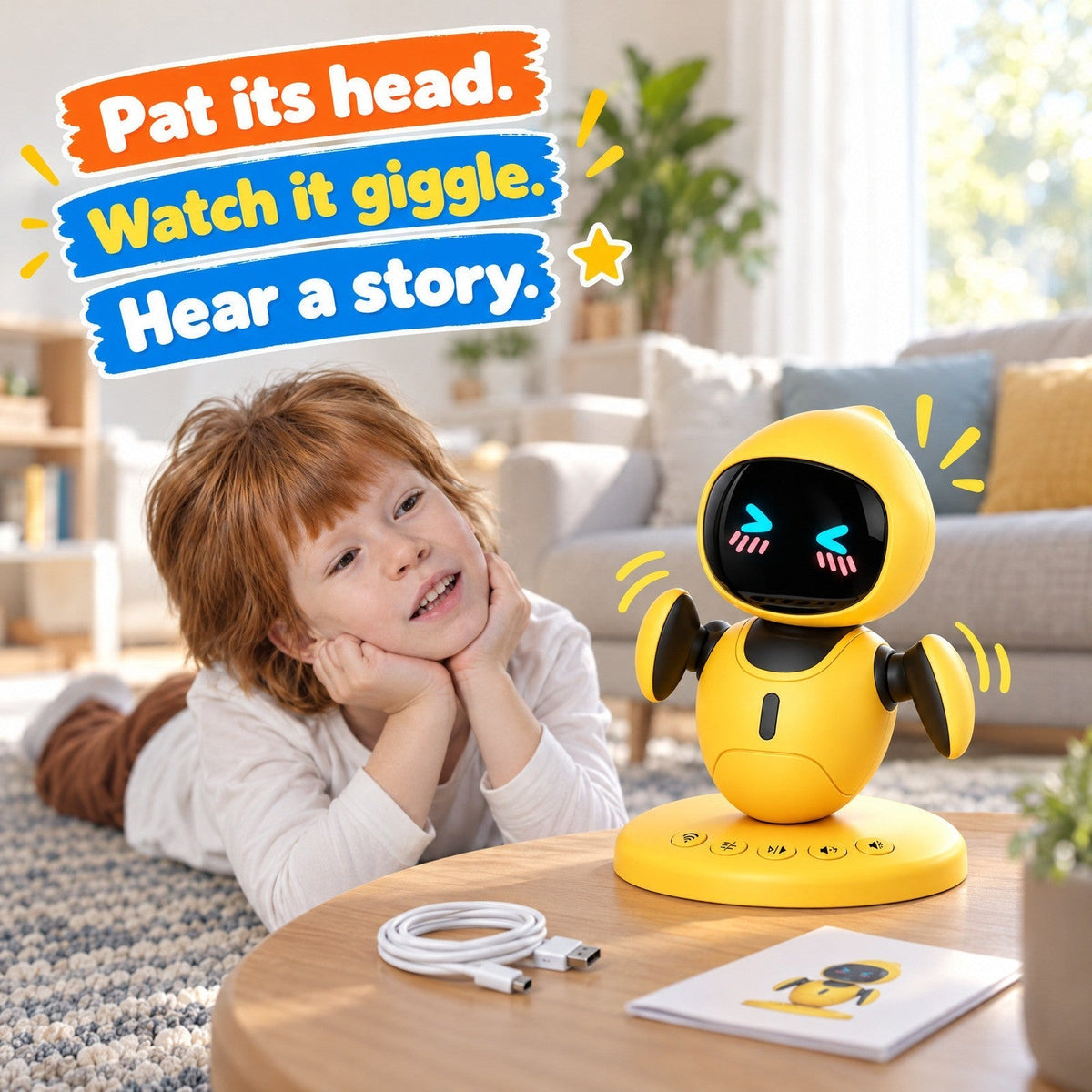 Interaktywny robot AI do rozmów dla dzieci