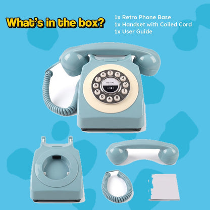 Telefon retro z Bluetooth dla dzieci