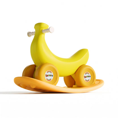 Banan 3w1 – bujak, deska do balansowania i jeździk