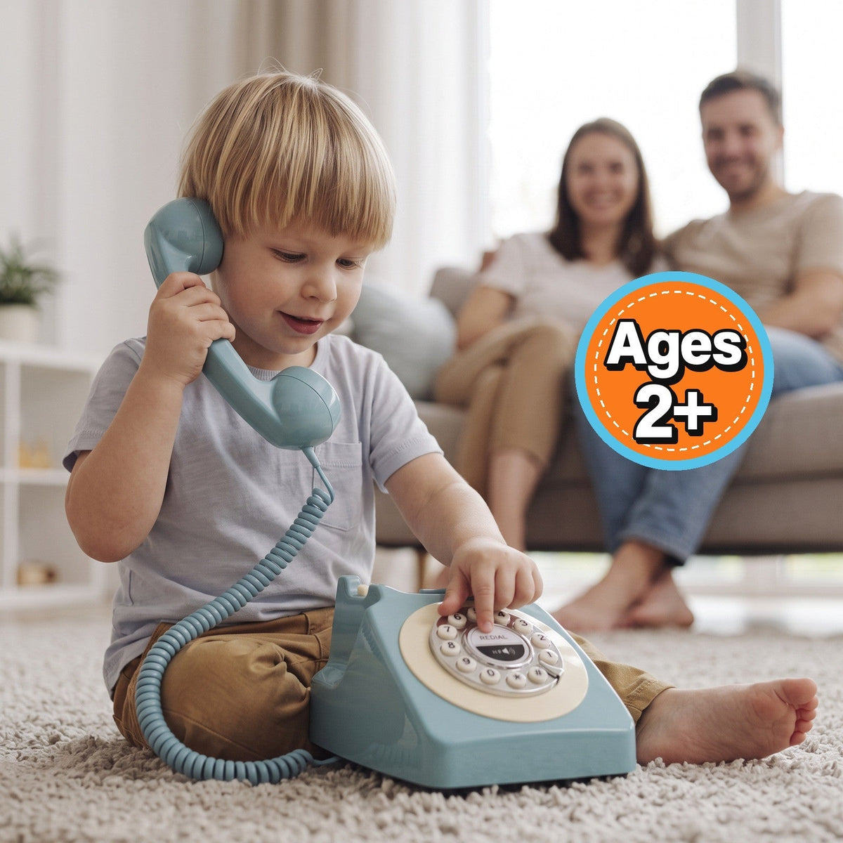 Telefon retro z Bluetooth dla dzieci