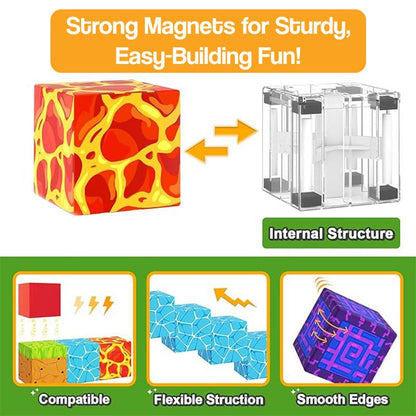Klocki magnetyczne PowerCube – kreatywny zestaw konstrukcyjny