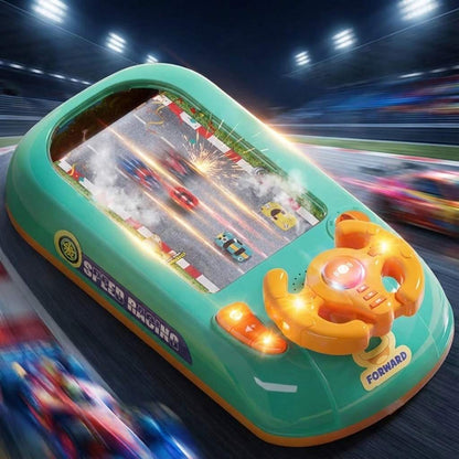 Interaktywny symulator jazdy z kierownicą dla dzieci – 200 wyzwań