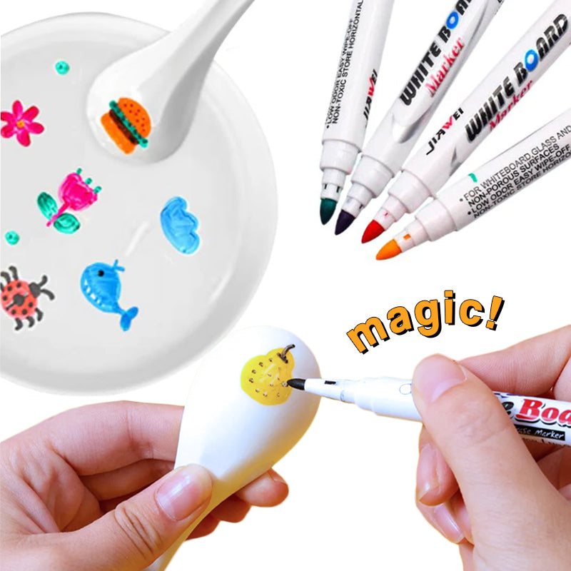 Magiczne pisaki do malowania na wodzie z pływającym tuszem